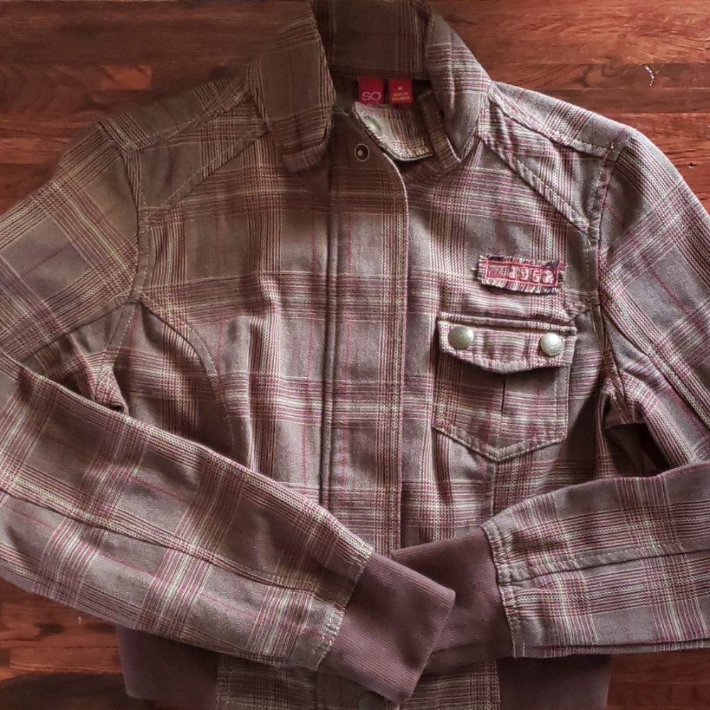 So Real So Right Girls Brown Jacket